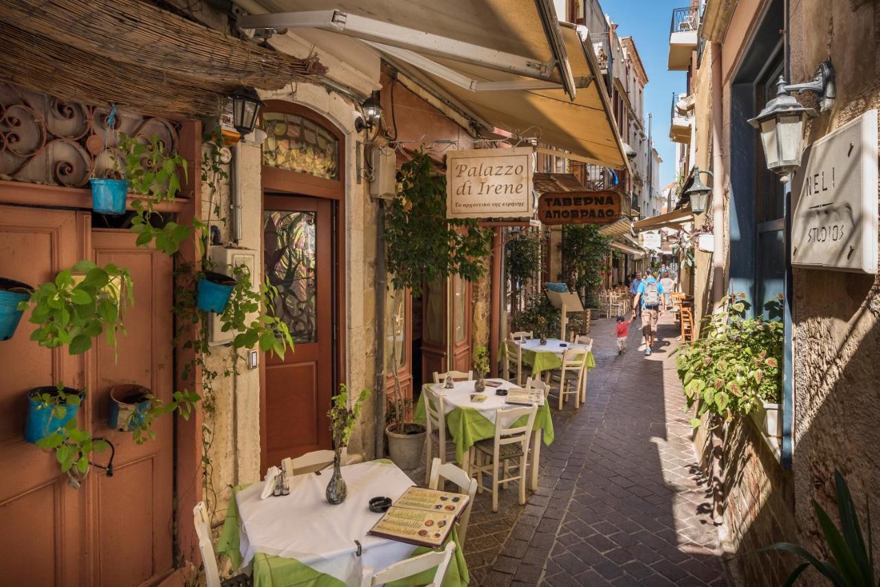 Palazzo Di Irene Chrissi Akti Chania Exterior foto